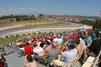 Tribuna A, GP Barcelona <br/> Circuit de Catalunya